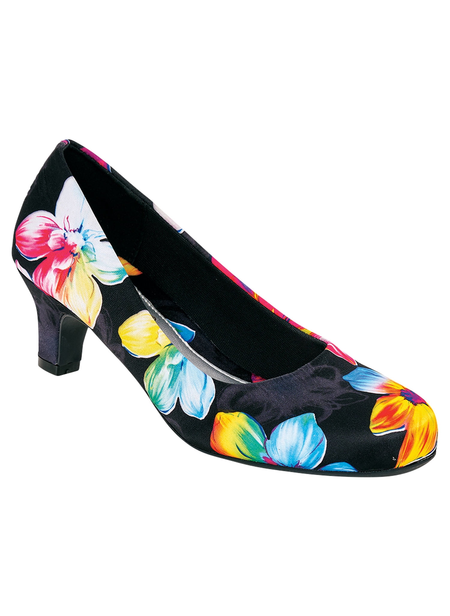 Low Heel Closed Toe Casual Pumps 