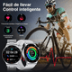 thumbnail image 3 of Smart Watches Hombres Reloj Inteligente Deporte Impermeable Relojes Llamadas Xtellar negro, 3 of 4