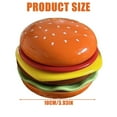 thumbnail image 5 of AOOOWER Modern Stackable Burger Assembly Plates Ceramic Construction 6 For Creative Cooking Enthusiasts, 5 of 8