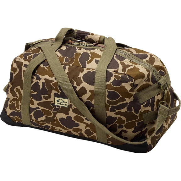Drake Throwback 80 Duffle Bag, 24" x 12" x 12.5", Camouflage