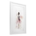 thumbnail image 2 of Stupell Industries Shabby Chic Speckled Ballerina View White Framed Print Under Glass, 14 x 20, by Creative Studio, 2 of 8
