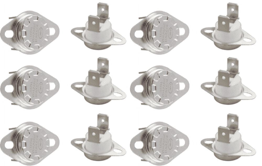 DC47-00015A Clothes Dryer Thermostat for Samsung, AP4201892, New 12 Pack