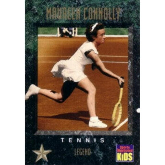 Maureen Connolly 1994 Sports Illustrated for Kids Legends tennis card
