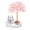 Pink, variant on XIUDA Small Urns for Human Ashes Keepsake, Purple Stainless Steel Mini Urn with Amethyst Crystal Tree -Decoration Butterfly Cremation Keepsake