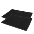 thumbnail image 1 of Paquete de 2 alfombril servicio de barra de cerveza, Wandteppich de para derrames, mantel individual para bebidas, 12 x 6 " CUTICAT  Corredor de barra de goma, 1 of 8