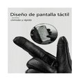 thumbnail image 3 of Guantes De Moto Portátiles 100% Piel De Cabra  XL Negros, 3 of 4