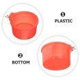 thumbnail image 4 of Caja de plástico para baño de loros, accesorio para jaula de pájaros, bañera para periquitos, mascotas y pájaros, 4 of 6