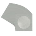 thumbnail image 3 of Light Grey Suede Picture Frame Mat for 7x7 Frames - Circle Opening for 4x4 Photos - 50 Mats, 3 of 7