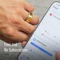thumbnail image 5 of WuzuTech Herz P1 - Anillo inteligente para mujeres y hombres, anillo de fitness 24/7 para métricas de salud, pistas 20+ biometría, batería de 6 días, impermeable, compatible con iOS Android, 5 of 5