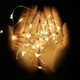 thumbnail image 4 of 2 piezas de 5 a 10 m de luces de hadas, luces LED de alambre de cobre, luces de cadena para fiestas, guirnaldas de árboles de Navidad, decoración de bodas, 4 of 5
