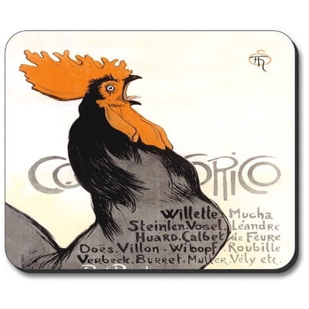 Art Plates Mouse Pad - Cocorico price history on PriceWatchPro