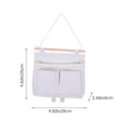thumbnail image 2 of OULII Over Door Storage Bags Wall Hanging Storage Bag Wooden Stick Storage Kitchen 1Pcs, 2 of 5