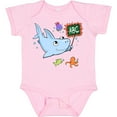 thumbnail image 3 of Inktastic Teacher Shark with School of Fish Boys or Girls Baby Bodysuit, 3 of 5