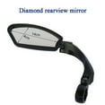 thumbnail image 3 of Bicycle Back Sight Reflector Adjustable Left Right Mirrors Bicycle Rear View Mirror Bike Cycling Wide Range, 3 of 17