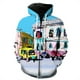 thumbnail image 3 of Sudadera con capucha y cremallera con estampado 3D abstracto de arte grafiti para hombres, primavera, hip hop, adolescentes, camisetas de manga larga, ropa de calle, sudaderas Harajuku, 3 of 5