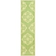 thumbnail image 3 of SAFAVIEH Chelsea Vianne Geometric Wool Area Rug, Green/Beige, 1'8" x 2'6", 3 of 6