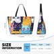 thumbnail image 4 of Fotbe Colorful Cats Pattern Art Bolsa de Viaje para Playa - Resistente al Agua, Bolsa Tote de Gran Capacidad y Ligera con 7 Bolsillos para Mujeres y Hombres, 4 of 7