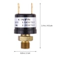 thumbnail image 2 of FUTUREORYY Pressure Control Valve Pressure Control Switch Metal Black 1Pack, 2 of 6