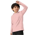 thumbnail image 2 of Cethrio Boys Sun Protection Shirts, Summer Casual Long Sleeve UPF 50+ Rash Guard Shirts Watermelon Red Size 6, 2 of 4