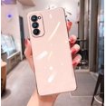 thumbnail image 3 of Compatible with Galaxy S20 FE Case Cover Cute Full Camera Lens Protection & Electroplate Shockproof Edge Bumper Soft TPU Protective Phone Cases for Samsung Galaxy S20 FE 5G 6.5" 2021-Pink, 3 of 10