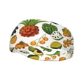 thumbnail image 2 of Uemuo Lemon Fruits Vegetables Printed Sports Headbands for Men Women,Moisture Wicking Workout Headband, Sweatband Headbands,Non-slip Workout Gym Yoga Headband, 2 of 9