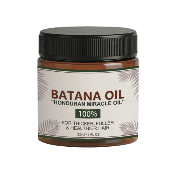 100% Pure Batana Oil – Natural Plant-Based Hair & Scalp Nourishment – 120ml (1PCS)