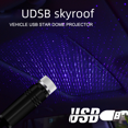 thumbnail image 2 of Luz de bienvenida para automóvil, luz estrellada USB, proyección láser, control de voz para automóvil, luz de ambiente, luz de ambiente LED estrellada para techo, 2 of 5