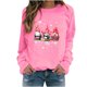 thumbnail image 2 of Pntutb suéter de cuello redondo con estampado navideño suelto de moda para mujer Pntutb Pntutb-5684, 2 of 7