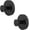 Black, variant on Suction Cup Hooks for Shower, Bathroom, Kitchen, Glass Door, Round Utility Coat Hook, Stainless Steel Bathroom Hand Towel Hook for Hanging up to 11 lbs â Matte Black (2-Pack)