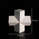 thumbnail image 4 of 10 Unidades Mini Resina Boceto Geometría Molde Escultura para Adornos Decoración Del Hogar, 4 of 9