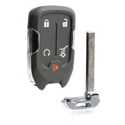 Keyless Entry Remote Key Fob Replacement 5-Button for 2021-2024 GMC Acadia Terrain (HYQ1ES, 13522895, 13547797)