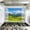 Color 1, variant on Kitchen Backsplash Peel and Stick Wall Murals Forest Window View Woodland Landscape Rustic Removable Mural 35.4"W x 23.6"H, Oil Proof Vinyl Wallpaper for Fireplace & Behind Stove