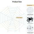 thumbnail image 4 of TheFound Halloween Spider, Spider Web Holiday Decoration Party Favors Haunted House Decor, 4 of 6