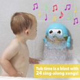 thumbnail image 3 of Children Bubble Machine Automatic Bubble Maker Baby Kids Musical Fun Suction Cup Bathtub Toy Gift, 3 of 7