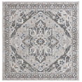 thumbnail image 2 of Safavieh Eternal Aleesha Floral Area Rug, Gray/Blue Rust, 6'7" x 6'7" Square, 2 of 11