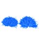 thumbnail image 1 of 1 par de pompones aeróbicos de animadora para fiesta de baile, competición deportiva escolar (azul), 1 of 7