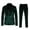 Green, variant on Mens Autumn And Winter Fashion Casual Suits Honey Velvet Slim Double Solid Color Evening Dress Groomsmen Suit Suit for Men