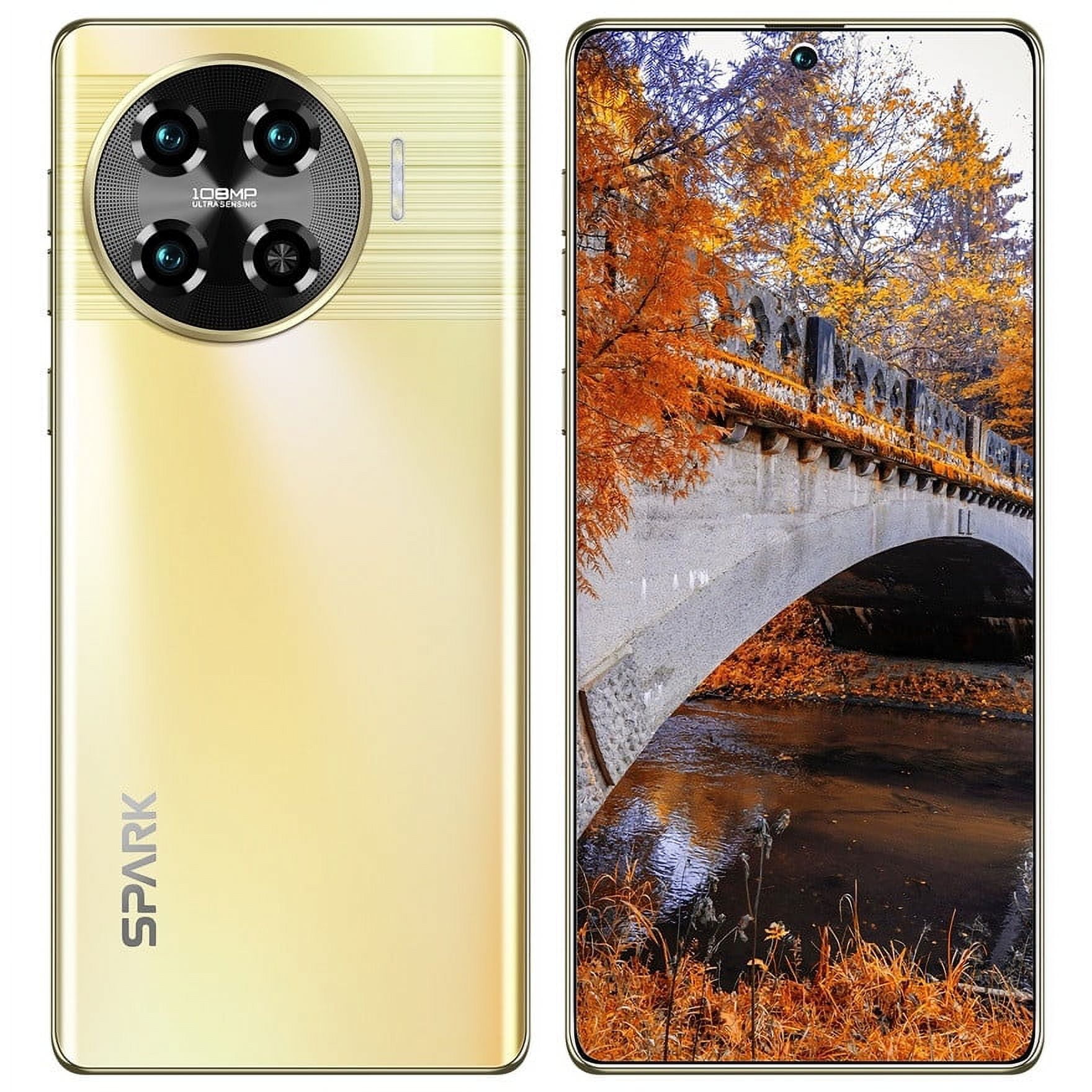 Hmsavn Cell Phone The New Spark 20pro + Android 6.8-inch 4G All Netcom 3 + 64G Smartphone Electronics