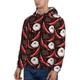 thumbnail image 2 of Hoodies for Men - Red Hot Chili 1 Long Sleeve Comfrt Men'S Fashion Hoodies & Sweatshirts, Sweatshirts for Men Hoodies Pullover Clothing Clothes with Pouch, 2 of 7