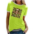 thumbnail image 1 of Elegante blusa de manga corta con cuello redondo y manga abullonada para mujer OAVQHLG3B Store  lin121212, 1 of 5