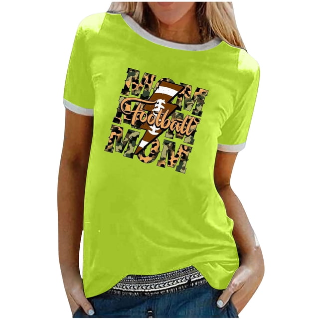 Elegante blusa de manga corta con cuello redondo y manga abullonada para mujer OAVQHLG3B Store lin121212