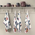 thumbnail image 5 of Dreamtimes Cute Penguin Kitchen Dish Towel 1 Pack, Soft Absorbent Dishcloths Reusable Hand Towel Washable Tea Towels for Home Kitchen Bar Table Decor, 28 x 18 Inch, 5 of 7