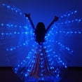 thumbnail image 4 of 2x 360 degree Mariposa LED Belly Dance Wing Sticks Salvador Disfraz de ala para danza del vientre, 4 of 10