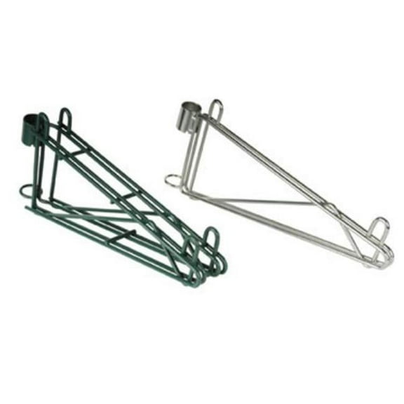 Focus Foodservice FPMB18SGN 18 in. green single post mount bracket