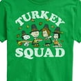thumbnail image 3 of Peanuts - Turkey Squad - Men's Short Sleeve Graphic T-Shirt, 3 of 6