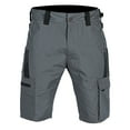 thumbnail image 1 of Gibobby Shorts de Pêche et de Randonnée pour Hommes, Décontractés, Taille Extensible, Légers, Résistants à l'Eau, Séchage Rapide (Gris, m), 1 of 4