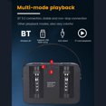 thumbnail image 4 of Wireless Multi-function Speaker Subwoofer BT Audio 8D Surround Sound Powerful Subwoofer Multiple Sound Switching With Two Microphones Equipped with Wireless Remote Controller, 4 of 8