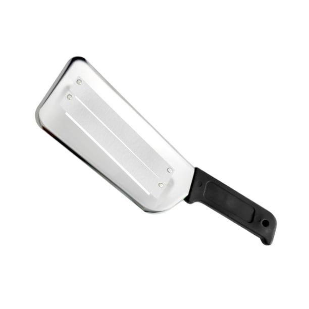 Trituradora de repollo Picadora de lechuga Rallador de verduras | Cortadora manual de acero inoxidable para chucrut, ensalada de col, queso, ensalada | Mango ergonómico, doble hoja | Fácil de