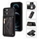 thumbnail image 1 of Funda De Cuero Para Carcasa Tipo Billetera iPhone Con Correa, 1 of 4