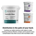 thumbnail image 5 of EvaClean Disposable Dry Surface Wipes - Pack of Eight 110-Count Rolls - 880 Dry 9" x 7.5" Mega Wipes for Multi-Surface & Hand Cleaning, 5 of 5